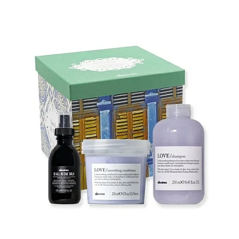 DAVINES LOVE SMOOTHING HOLIDAY SET